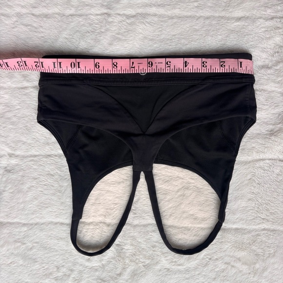 Lululemon Energy Bra Black Size 4 Medium Support Racerback Strappy - Picture 6 of 9